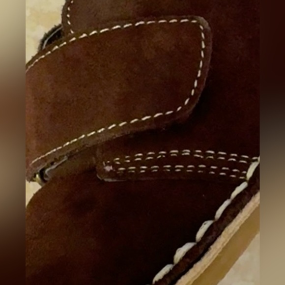 Mint! L’amour boys brown suede boots size 9 8.5 - Picture 5 of 14